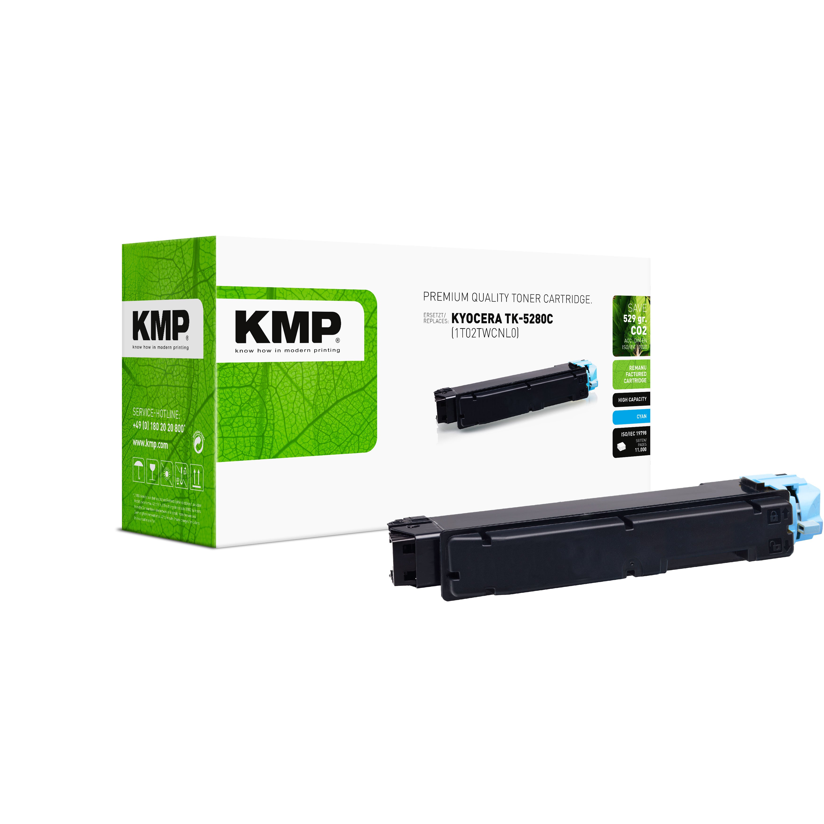 KMP Alternative für Kyocera TK5270K (1T02TV0NL0)