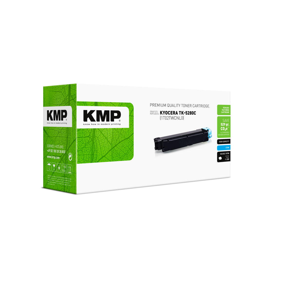 KMP Alternative für Kyocera TK5280C (1T02TWCNL0)