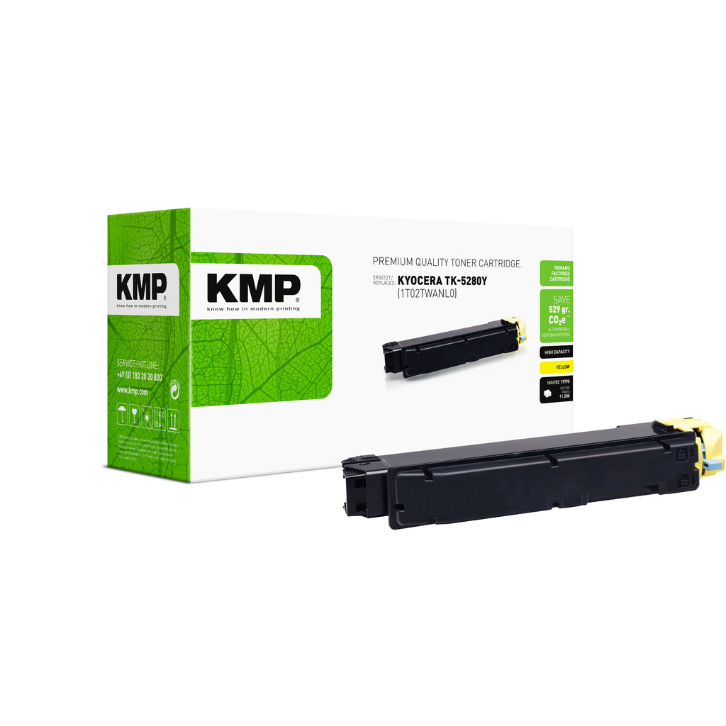 KMP Alternative für Kyocera TK5280Y (1T02TWANL0)