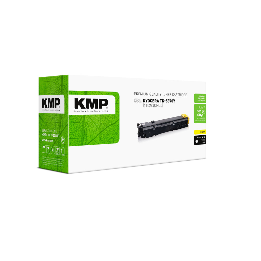KMP Alternative für Kyocera TK5370Y (1T02YJANL0)
