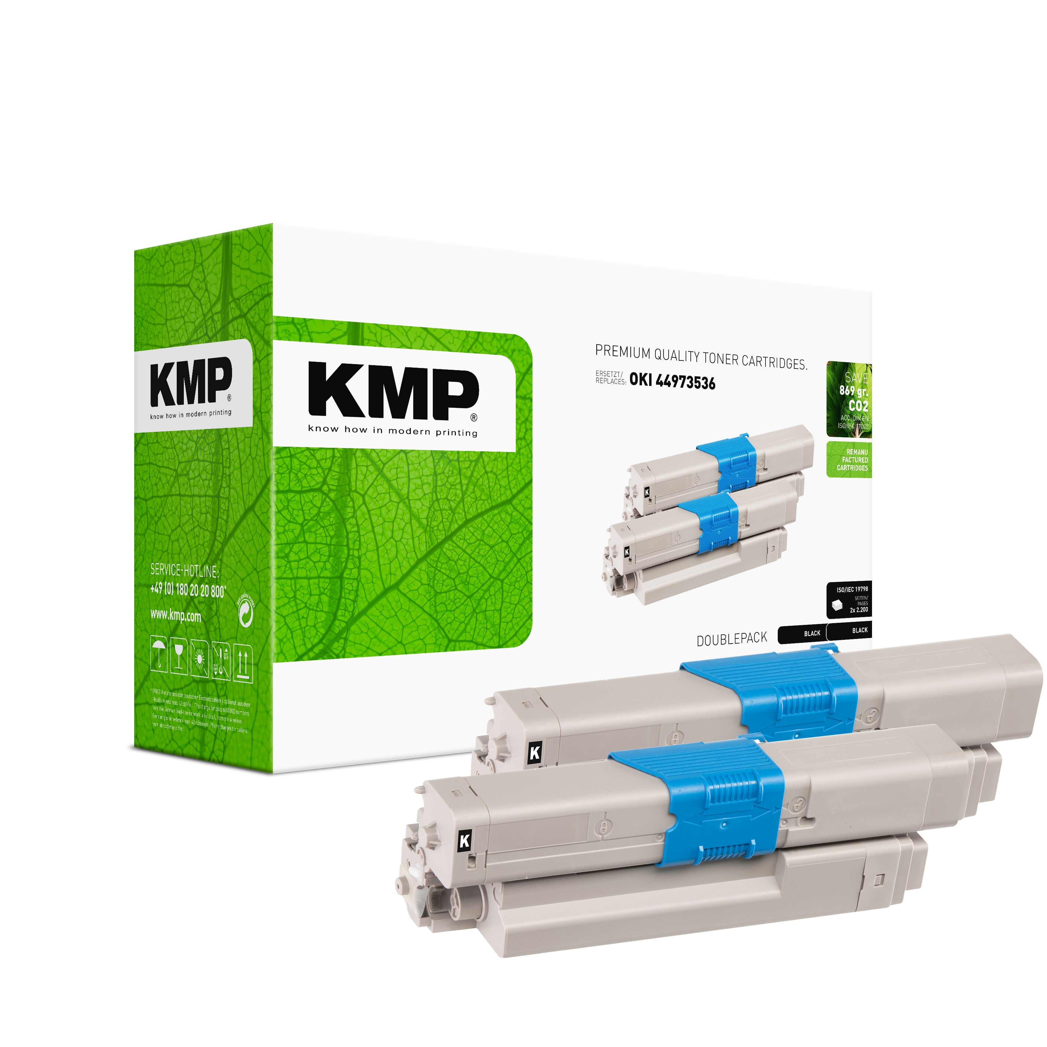 KMP Alternative für OKI 44973536