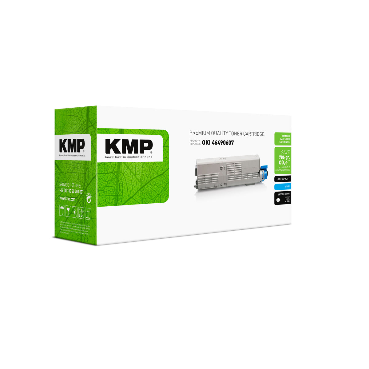 KMP Alternative für OKI 46490607