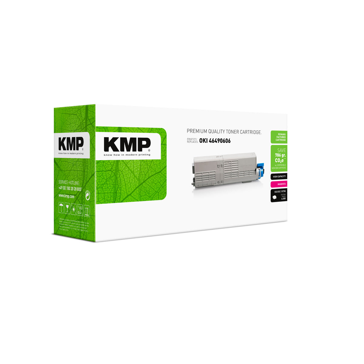KMP Alternative für OKI 46490606