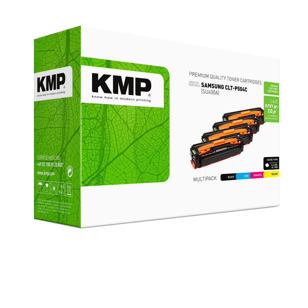 KMP Alternative für Samsung CLTP504C/ELS SU400A