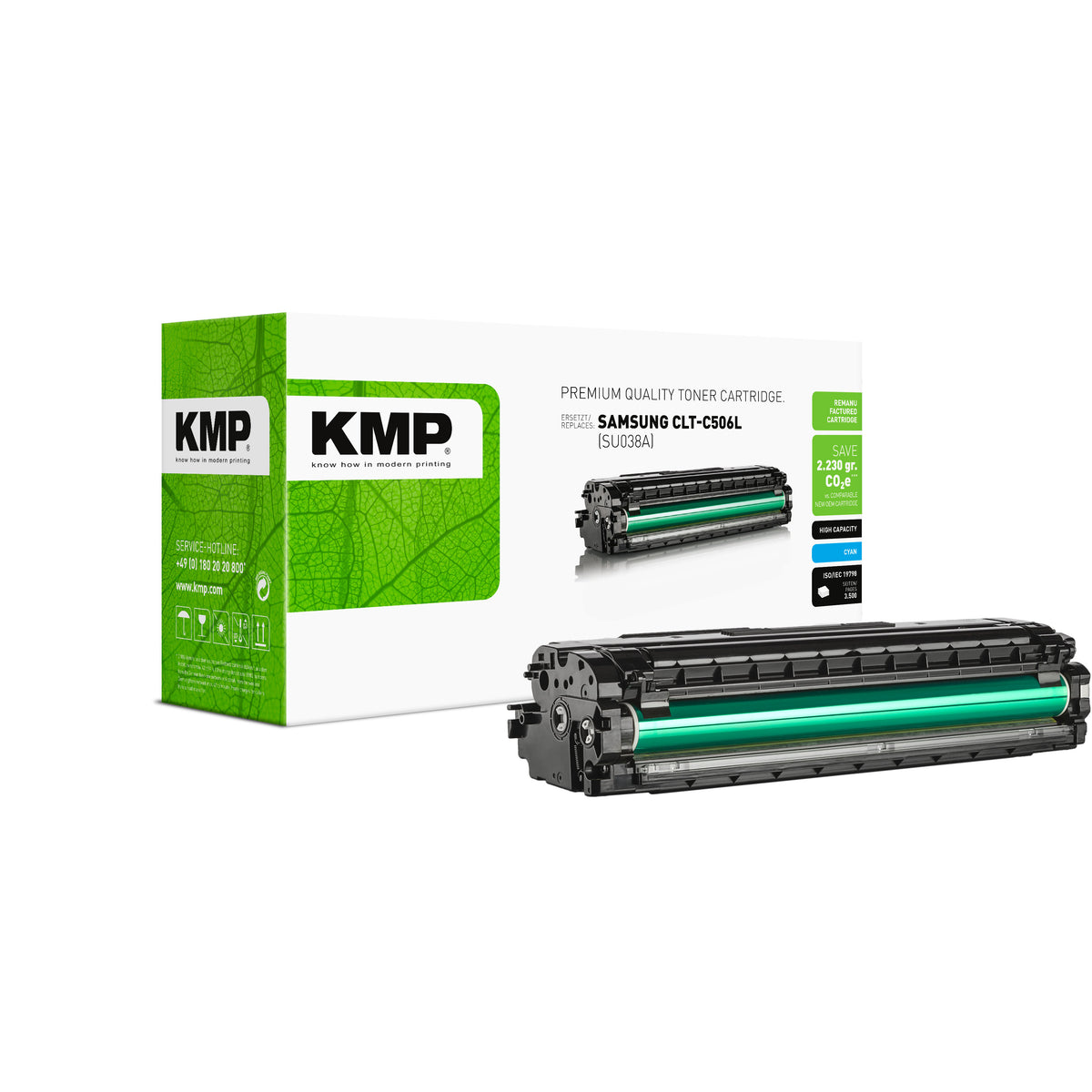 KMP Alternative für Samsung CLTC506L/ELS SU038A