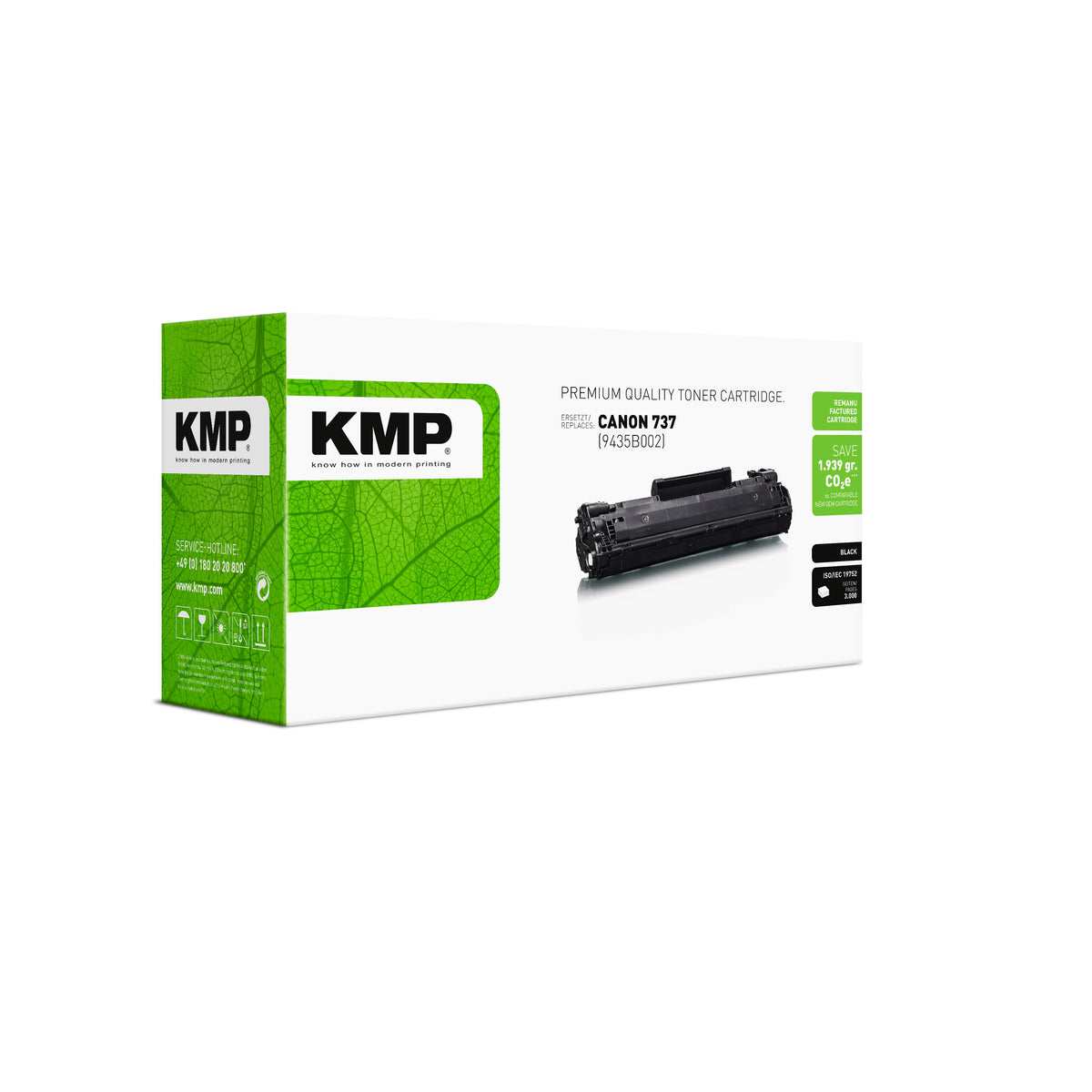 KMP Alternative für Canon 737 
9435B002