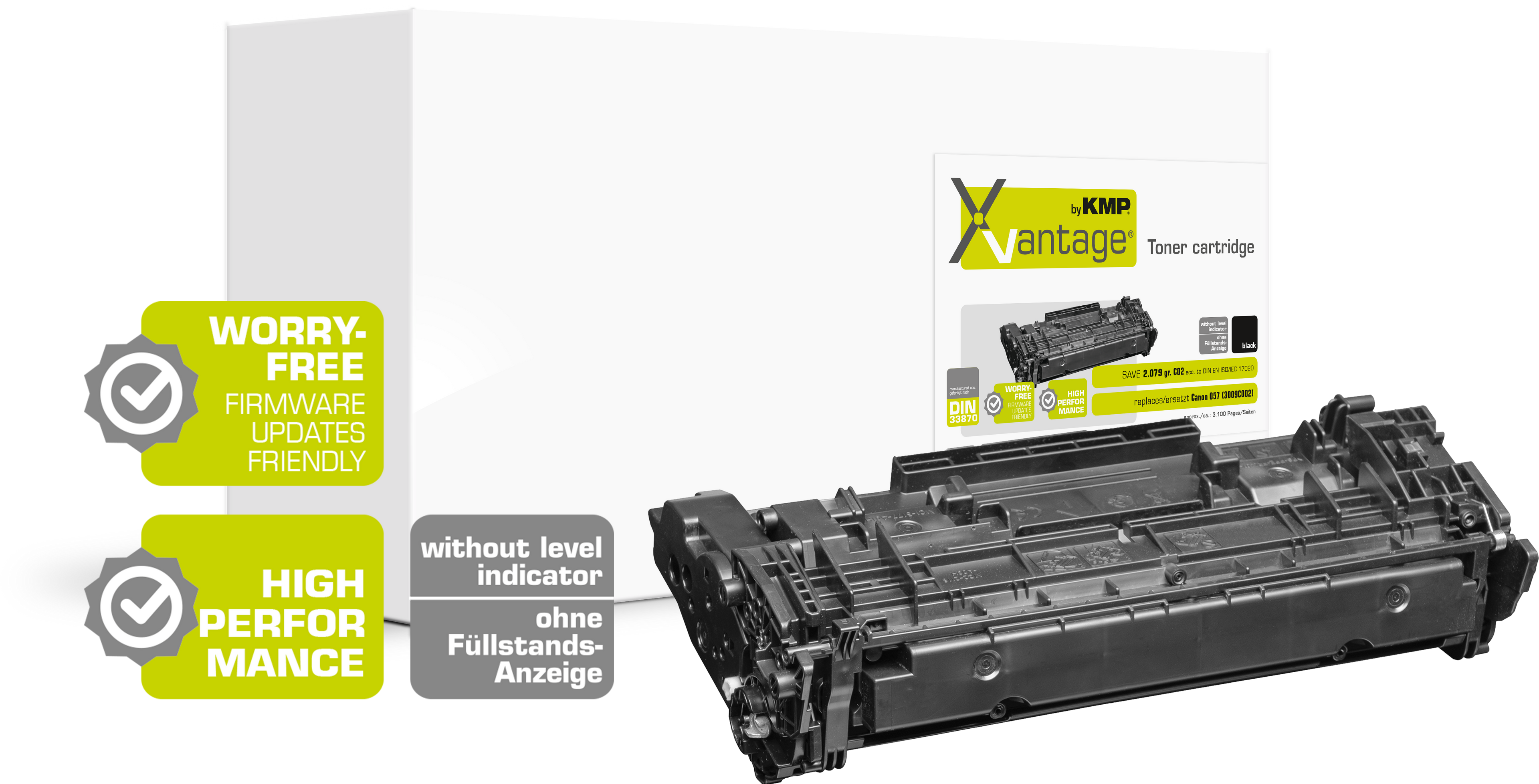 KMP Alternative für Canon 057 (3009C002)