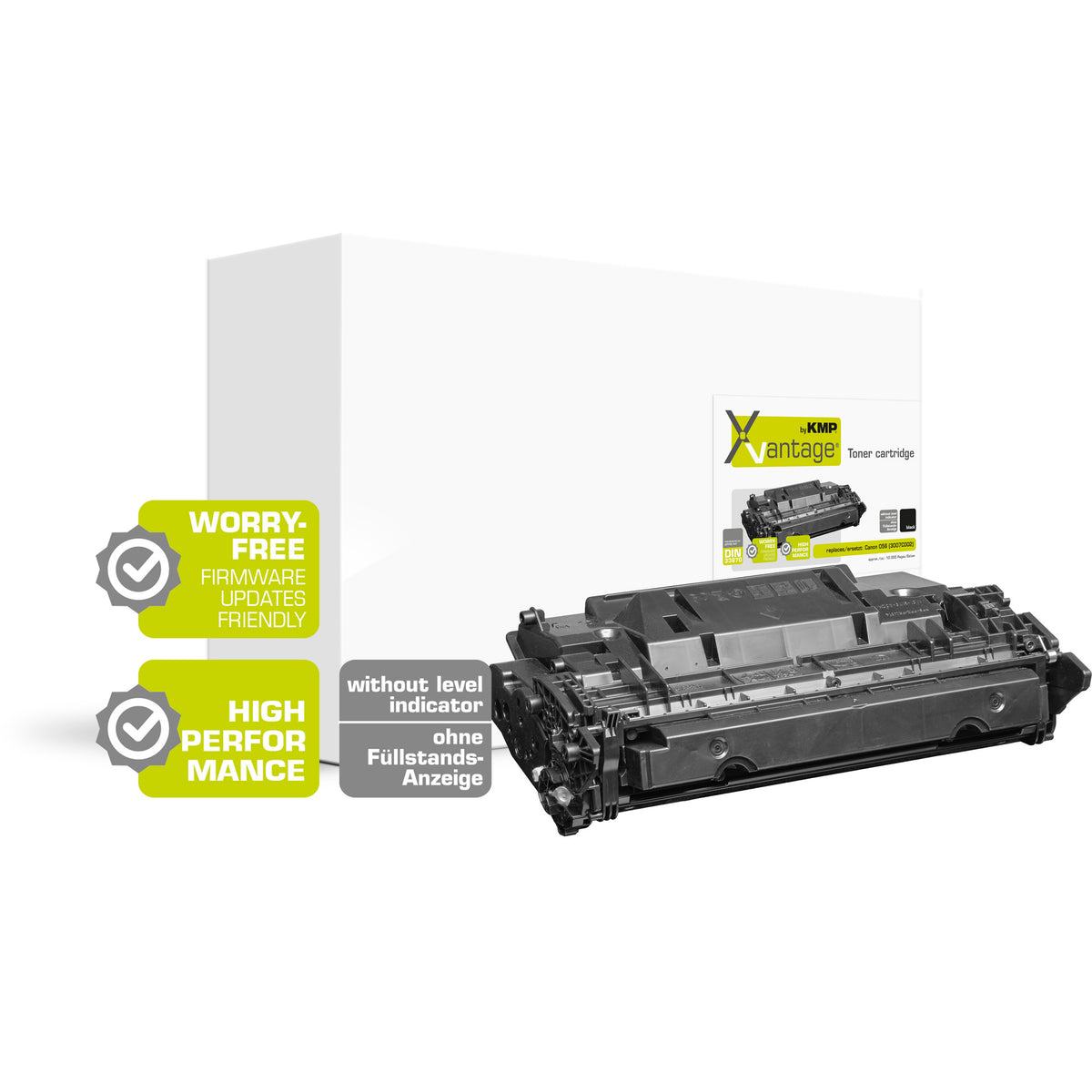 KMP Alternative für Canon 056 Tonerpatrone für Canon 056, schwarz, kompatibel mit Canon i SENSYS LBP325x