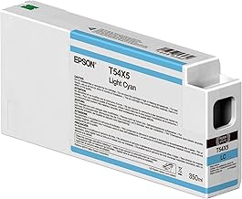 Epson Tinte light cyan 350ml SC P6000 7000 8000 9000 Nachfüllflüssigkeit in Flasche für großformatige Fotodrucke und Proofs