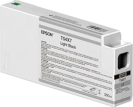 Epson Tinte light schwarz 350ml SC P6000 Tintenpatrone für Inkjet-Drucker mit 350 ml Tintenfüllmenge