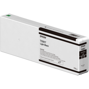 EPSON Tinte light schwarz 700ml SC P6000/7000/8000/9000 C13T55K700