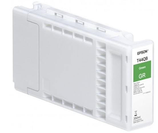 Epson Tinte grün 350 ml SC P7500 und P9500 Tintenpatrone, Original für Großformatdrucker in transparenter Verpackung