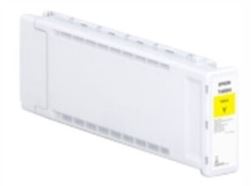 Epson Tinte gelb 700ml SC P6500D Tintenpatrone für großformatige Drucksysteme, Originalkartusche ohne Nachfüllpatrone