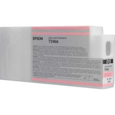 EPSON Tinte light magenta vivid 350ml SP 7890 Nachfüllflasche mit flüssiger Tinte, T5966, für Stylus Pro Drucksysteme