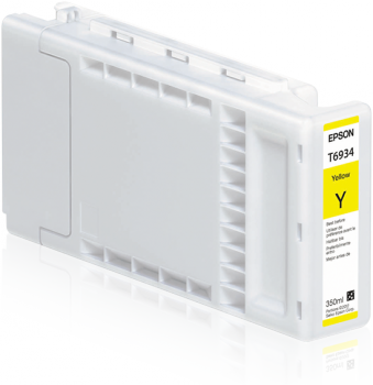 Epson T6934 Tinte Ultrachrome XD Gelb - C13T693400 - 350ml Gelb - Kapazit?t: 350ml ? Modelle: SureColor T3000/?T5000/?SureColor T7000 - C13T693400