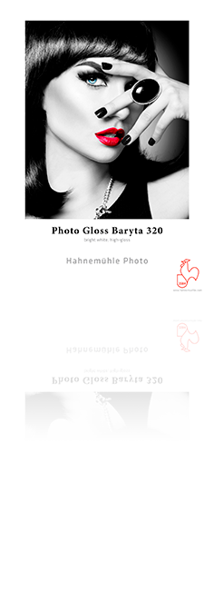 Photo Gloss Baryta X 320 g/m² 320 g/m², 60", 15m, 1 Rolle
