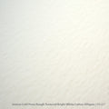 Innova IFA27 Cold Press Rough BW Cotton 300 A4 25 Blatt raues Baumwollpapier in hellem Weiß für Schwarzweißdruck
