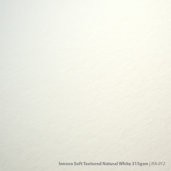 Innova IFA12 Soft Textured Natural White 315 A4 Papier mit natürlicher, weich strukturierter Oberfläche für Druck und Kopie