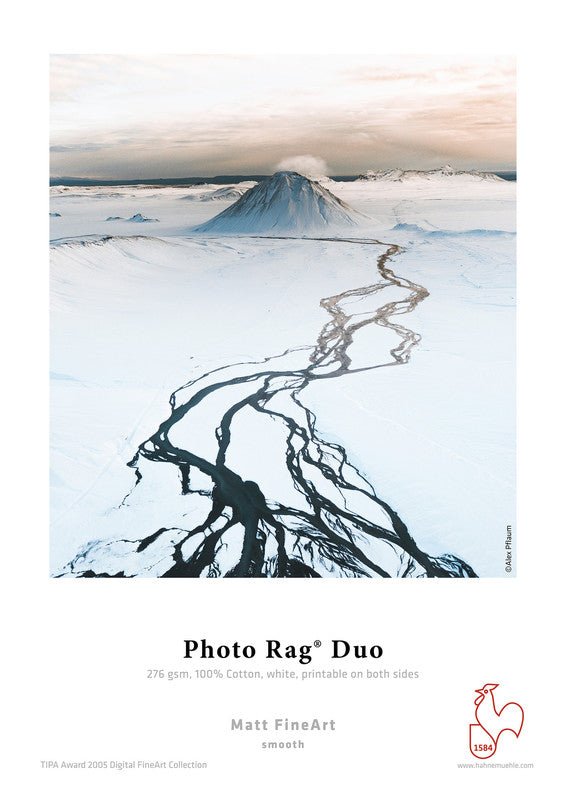 Photo Rag® DUO 276 gsm, 100% Cotton, white DIN A4 276gsm 25 Blatt
