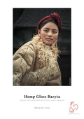 Hemp Gloss Baryta 305g/m², A2 Box, 25Bogen