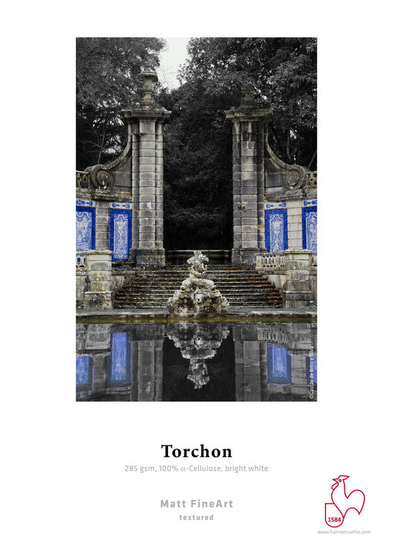 Torchon Hahnemühle Matt FineArt Torchonpapier in hellweiß mit grober Struktur für Druck und Kopieren
