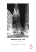 Photo Glossy 260 1,524x30m von Hahnemühle Fotopapierrolle mit glänzender Beschichtung, weißer Eindruck