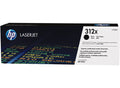 HP Toner CF380X 312X schwarz für LaserJet Tonerkartusche mit 312X Aufdruck auf der Verpackung