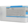 Epson Tinte Cyan 200 ml SP 4900 C13T653200, Flüssigtinte in Flasche mit klarer Etikettierung