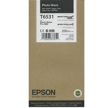 Epson Tinte 4900 Photo Black 200ml - C13T653100 - C13T653100