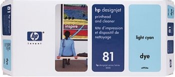 HP 81 Druckkopf + Reiniger hell magenta No.81